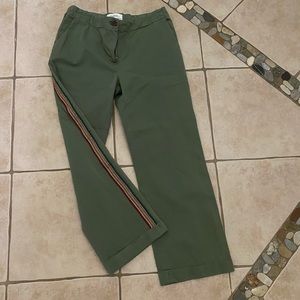 Zara Jeans Womens 4 The Smart Jogging Green Denim